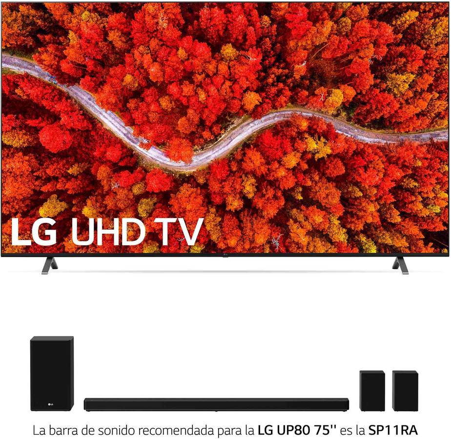 TV LG 75UP80006LA (LED - 75'' - 191 cm - 4K Ultra HD - Smart TV)