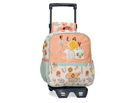 ENSO Mochila Escolar Con Carro Poliéster Play All Day Multicolor