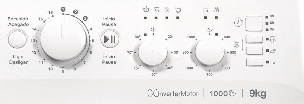 Lavadora INDESIT MTWC 91083 W SPT (9 kg - 1000 rpm - Blanco)