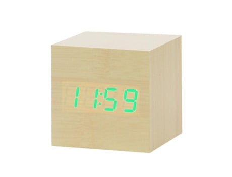 Despertador Madera Led Usb SLOWMOOSE / AAA 16[1]