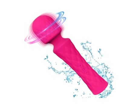 Vibrador de Clítoris con 8 Modos de Vibración y 5 Velocidades para el Placer Femenino Rosa BISBISOUS