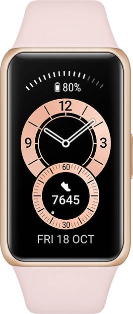 Pulsera de Actividad HUAWEI Band 6 (Bluetooth - SpO2 - Hasta 14 días de autonomía - Rosa)
