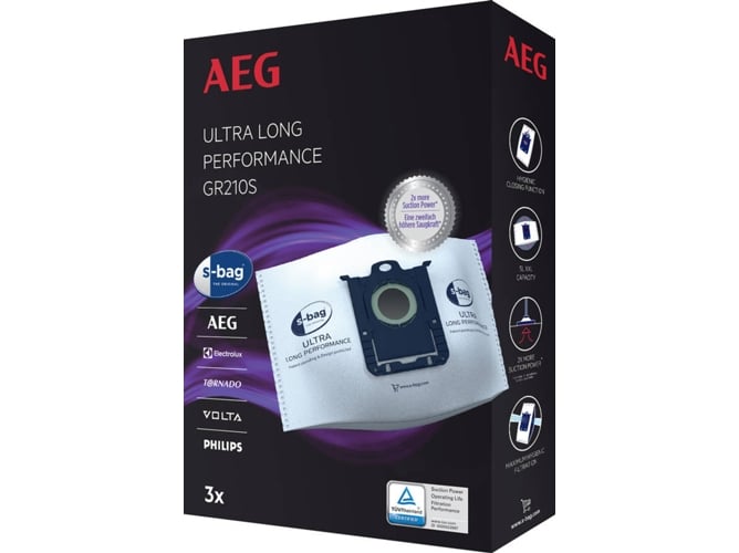 SACOS ASPIRADOR AEG GR210S S-BAG