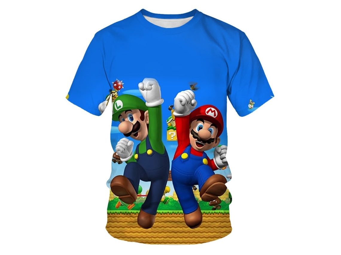 Camisas de mario bros para online mujer