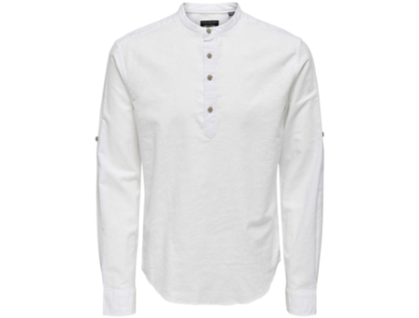 Camisa de Hombre ONLY SONS Blanco (M)