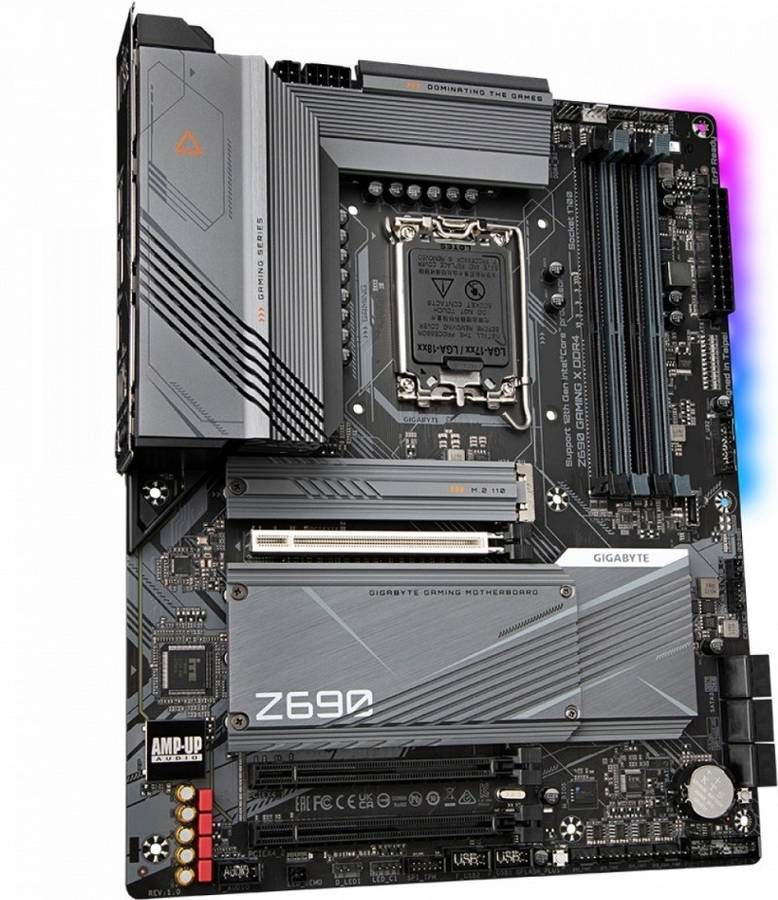 Placa Base GIGABYTE Z690GamingXDDR4 (Socket LGA 1700 - Intel Z690 - ATX)