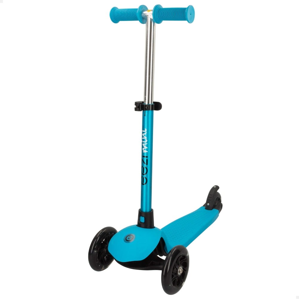 Patinete Eléctrico EEZI (62.5x26x61 cm - Alumínio - Azul)