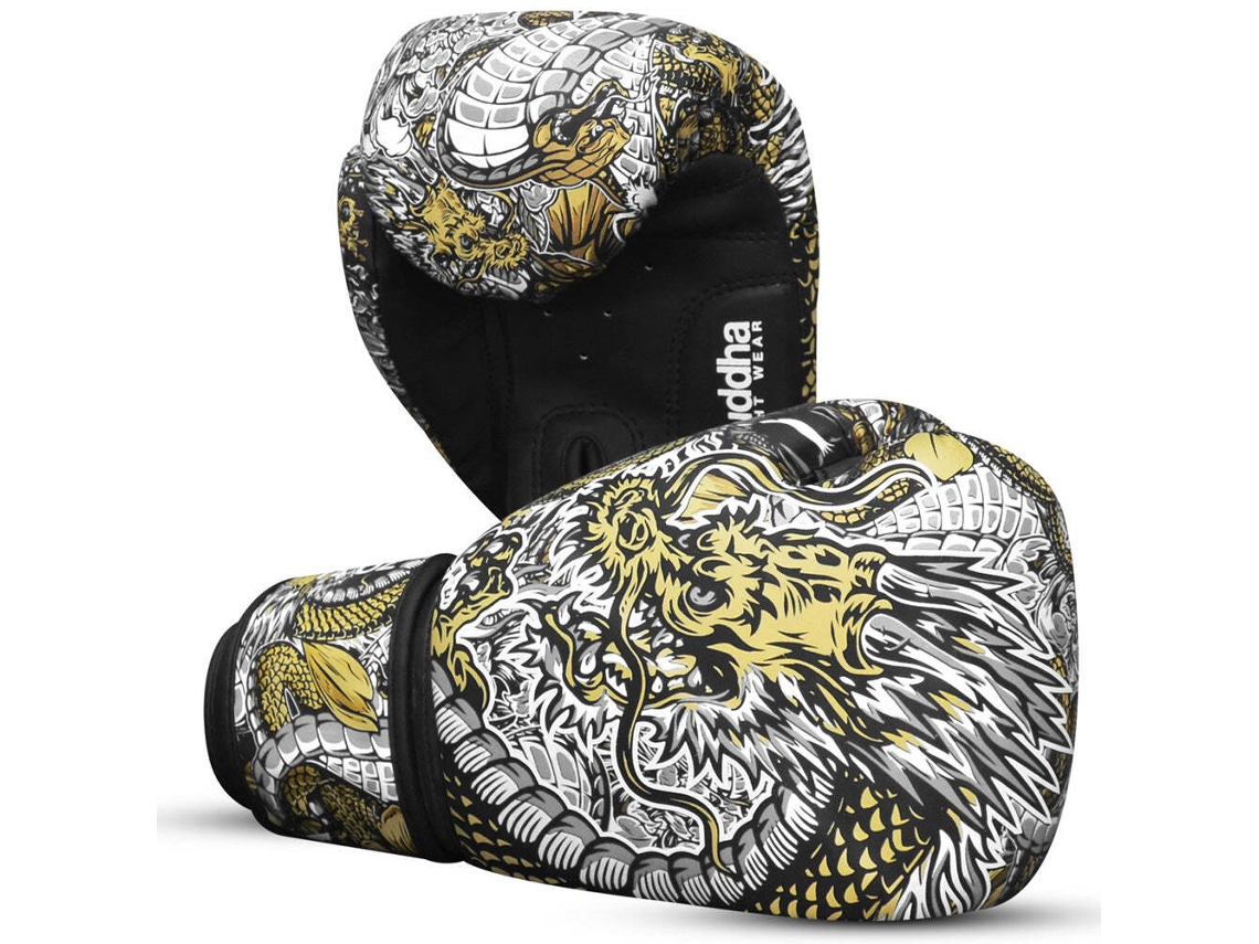 Guantes de boxeo tailandeses Buddha Fight Wear Fancy Dragon - Otros Deportes