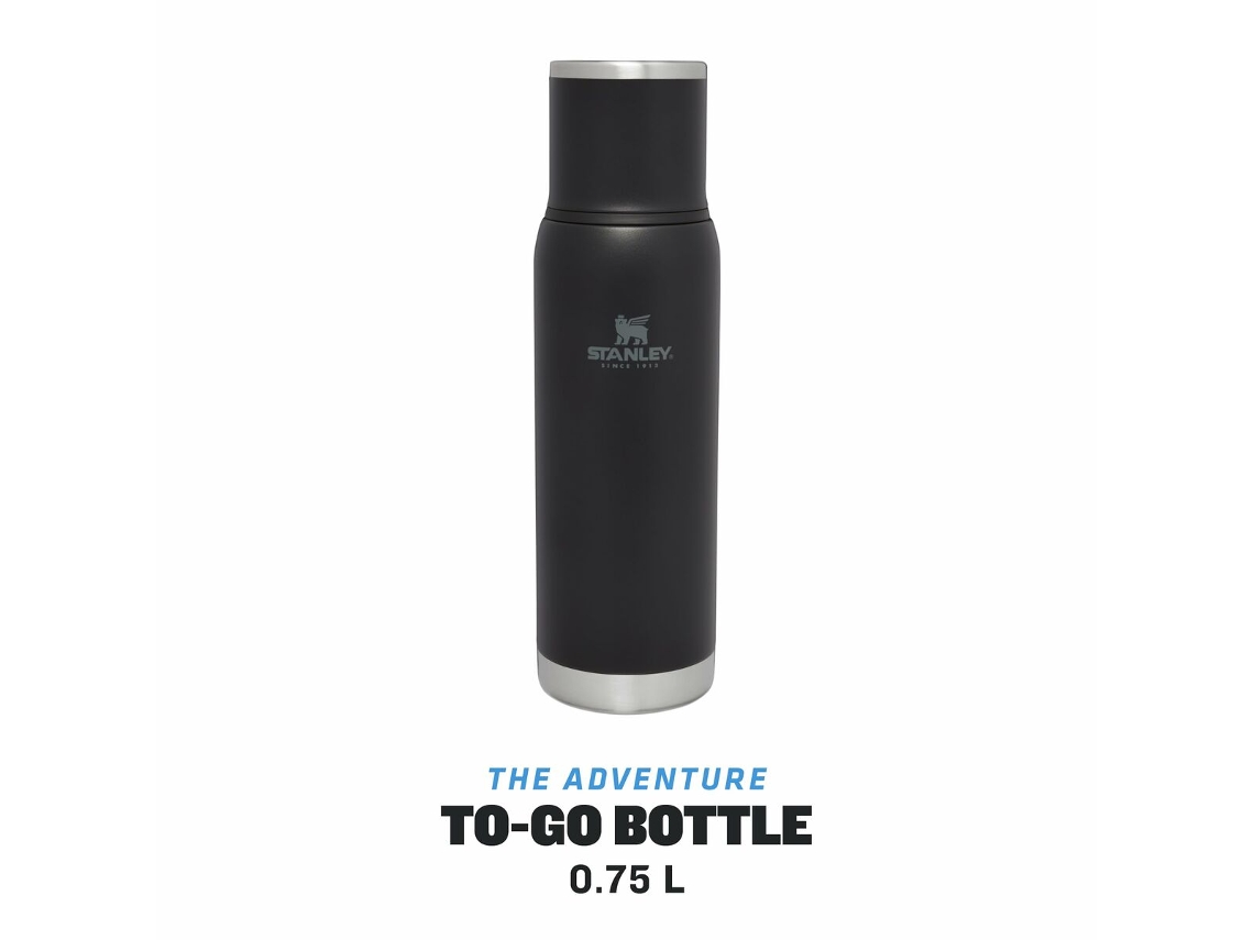 Botella Termo Adventure 1L Negro