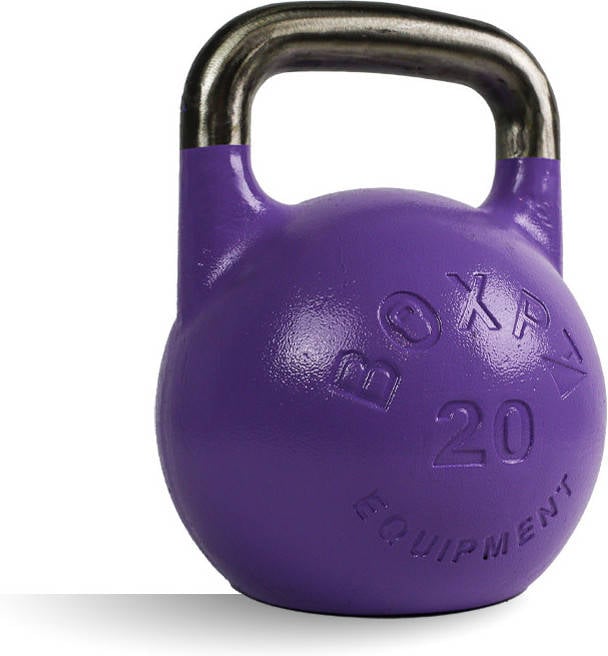 Kettlebell BOXPT Competição Cromado (Roxo - 20kg)