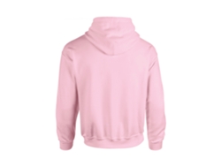 Sweatshirt para Unisexo GILDAN (L - Algodón - Rosa)