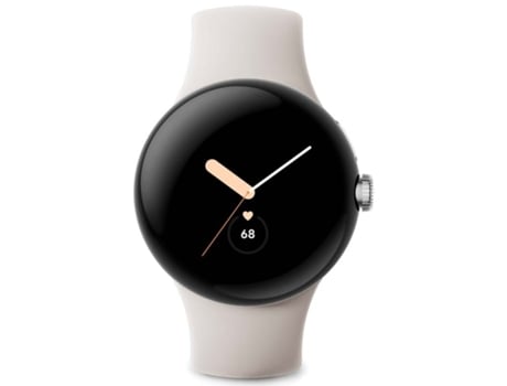 Smartwatch GOOGLE Pixel Watch Wi-Fi Plata con Pulsera Giz