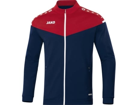 Chaqueta para Niños JAKO Polyester Champ 2.0 (Azul Mariño y Rojo - 7/8 Años )