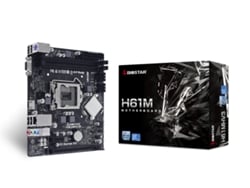 Motherboard BIOSTAR (LGA 1155 (Socket H2) - Intel® H61)