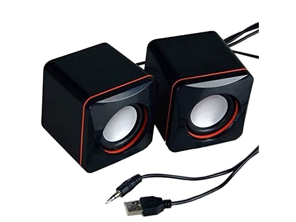 Ripley - ALTAVOZ USB PARA ORDENADOR ALTAVOZ PORTÁTIL CON SONIDO ESTÉREO Y  BAJOS MEJORADOS MINI BARRA DE SONIDO PORTÁTIL