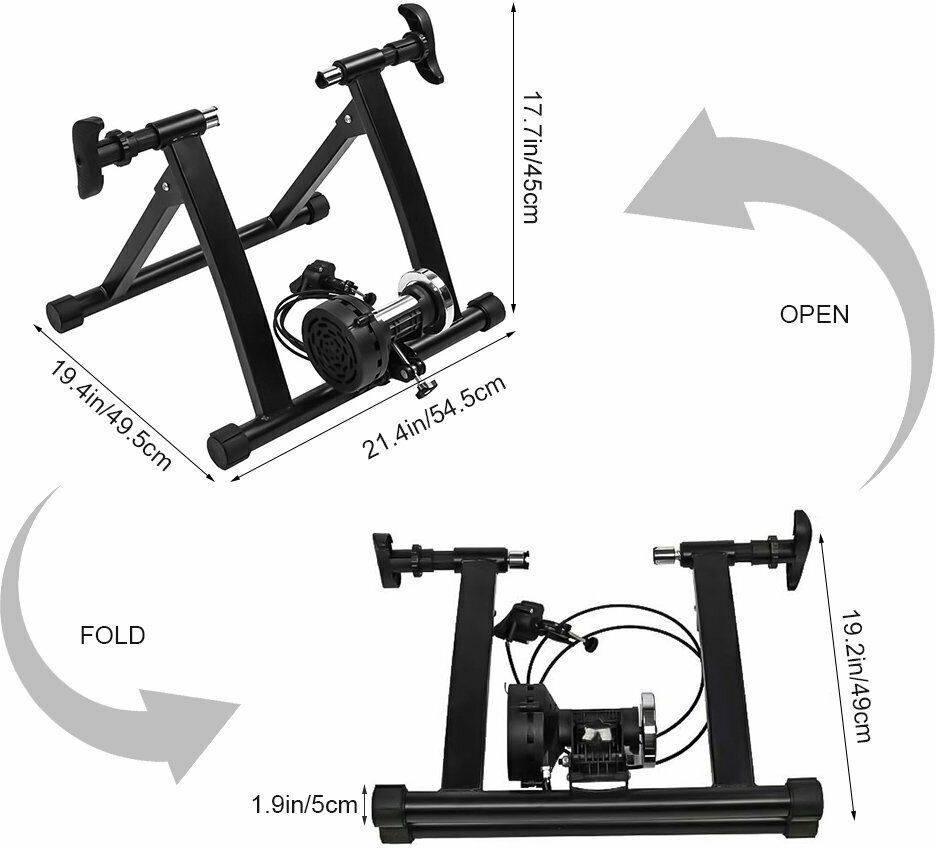 Rodillo de Entrenamiento INSMA Rolo de Treino (Negro - 45x49.5x54.5cm)