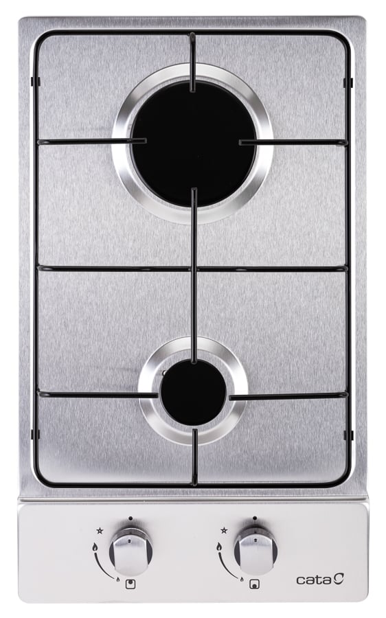 Placa de Gas CATA GI 3002 X (Gas Natural - 52 cm - Inox)