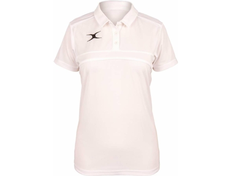 Polo para Mujer GILBERT Photon Blanco para Rugby (3XL)