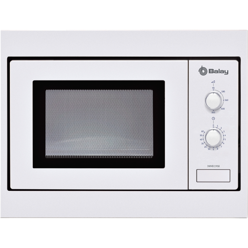 Microondas Integrable BALAY 3WMB1958 (17 L - Sin grill - Blanco)