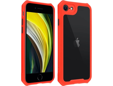 Funda iPhone SE 2020 AVIZAR BACK-BRANA-RD-IP7 Rojo