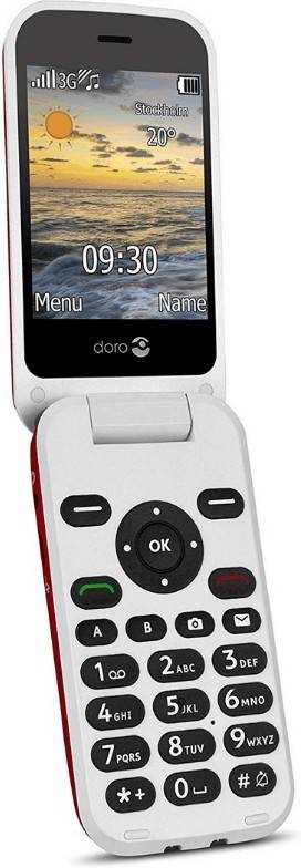 Teléfono Móvil DORO 6620 (2.8'' - 16 GB - Rojo)