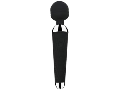 Vibrador de masaje de silicona de 10 frecuencias para mujer (negro) VEANXIN