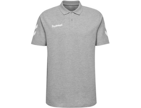 Polo de Hombre para Fútbol HUMMEL Go Algodón Gris (2XL)