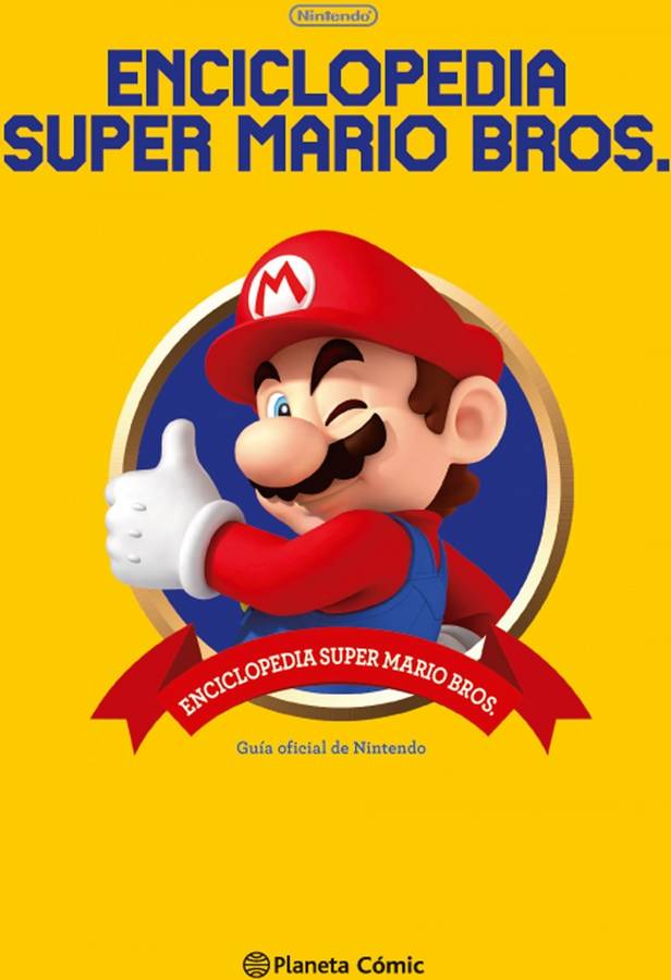 Libro Enciclopedia Super Mario Bros 30ª Aniversario de Nintendo (Español)