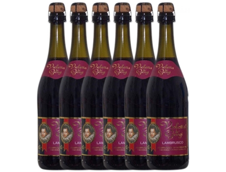 Espumante DEI GIORGI Dei Giorgi Violetta Rosso Lambrusco Doce Lambrusco Di Sorbara (0.75 L - 6 unidades)