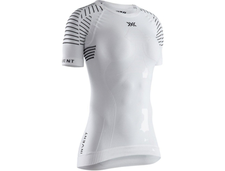 Camiseta de Mujer para Running X-BIONIC Invent Cuello Redondo Blanco (XS)