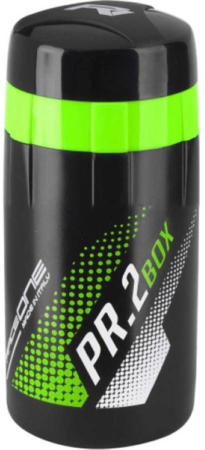 Raceone Bote Portaherramientas pr2box 500ml negro verde fluo herramienta one pr.2 tamaño