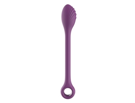 Vibrador de masaje de silicona resistente al agua de 7 frecuencias para mujeres (púrpura) VEANXIN