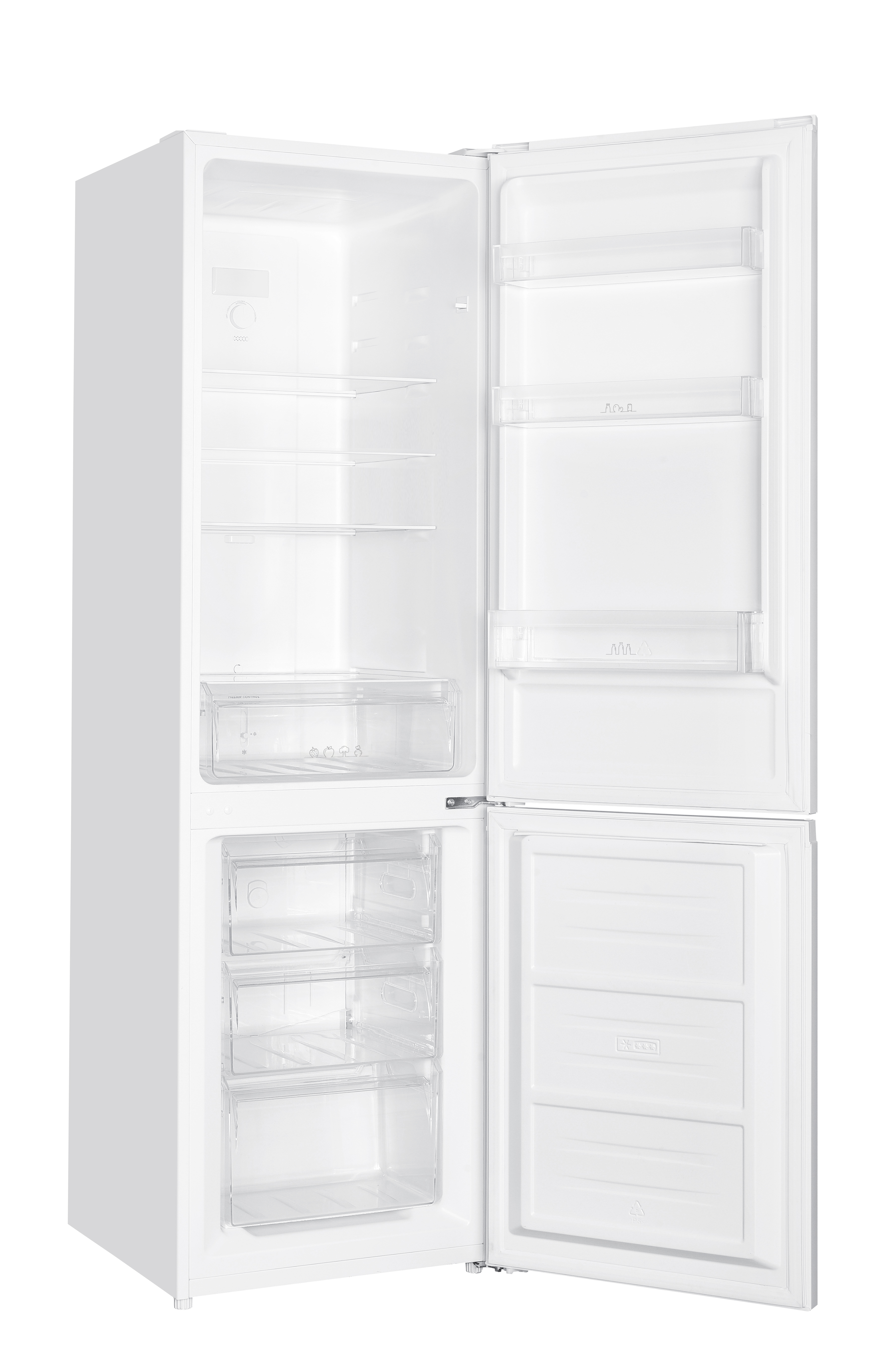 Frigorífico Combi KUBO KBC8480 WH (Estático - 180 cm - 262 L