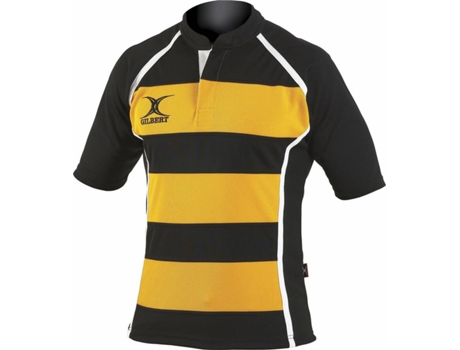 Camiseta de Niños para Rugby GILBERT Xact Negro (12/13 Años)