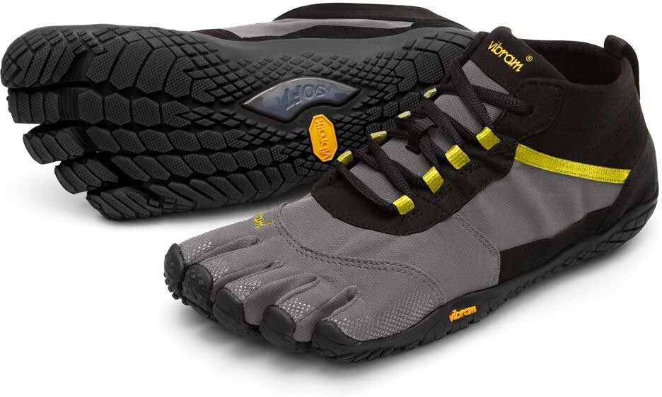 Zapato para Mujer VIBRAM FIVEFINGERS V Trek Gris para Montaña (EU 38)