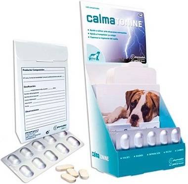 Complemento Alimenticio para Perros PHARMADIET Calmatonine (120 Tabletas)