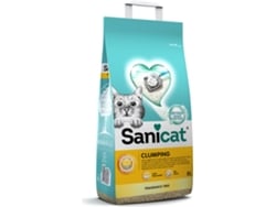 Arena Absorbente para Gatos SANICAT Clumping (8L)