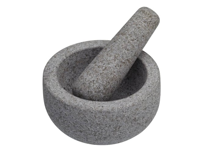 Master Class Granite pestle and 12 x 9 cm 4.5 3.5 grey mortero y