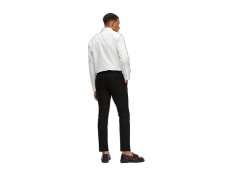 Pantalones de Traje para Hombre SELECTED (44 - Negro)