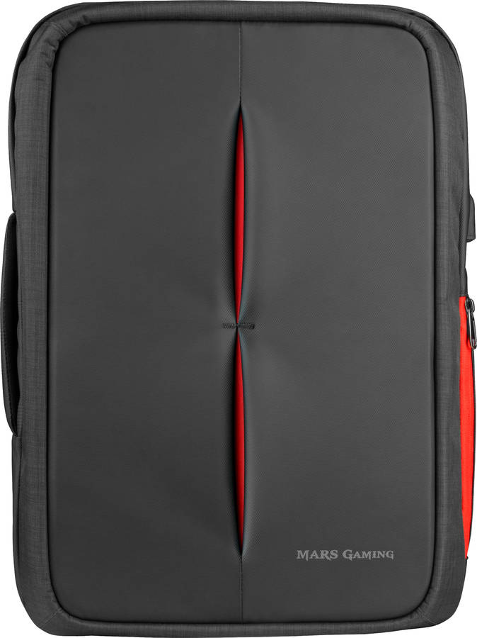 Mochila MARS GAMING MB2 (Universal - 17.3'' - Negro)