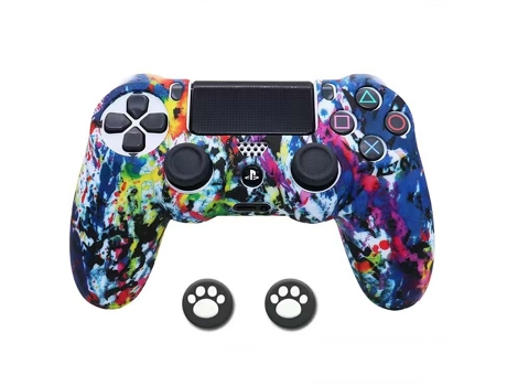 Carcasa para mando PS4 MOROROR Multicolor