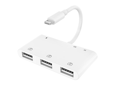 Adaptador Zs Lector Tarjetas Cámara Otg Usb Hembra Pines Tarjeta Sd Tf Interfaz Carga Compatible Cartón