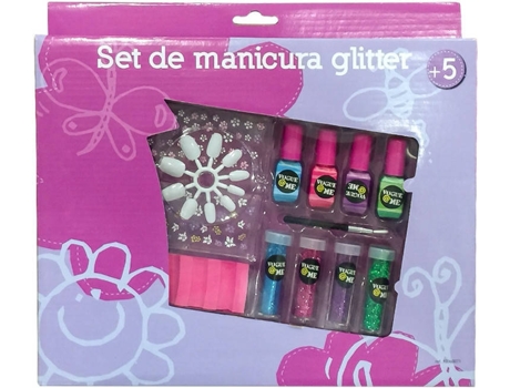 Set De Manicura vogueme centroxogo me glitter edad 5