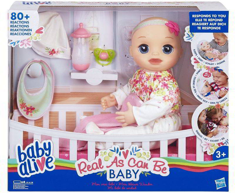 Baby Alive Bebé interactivo hasbro e2352es0 colormodelo surtido muñeca mi 1er