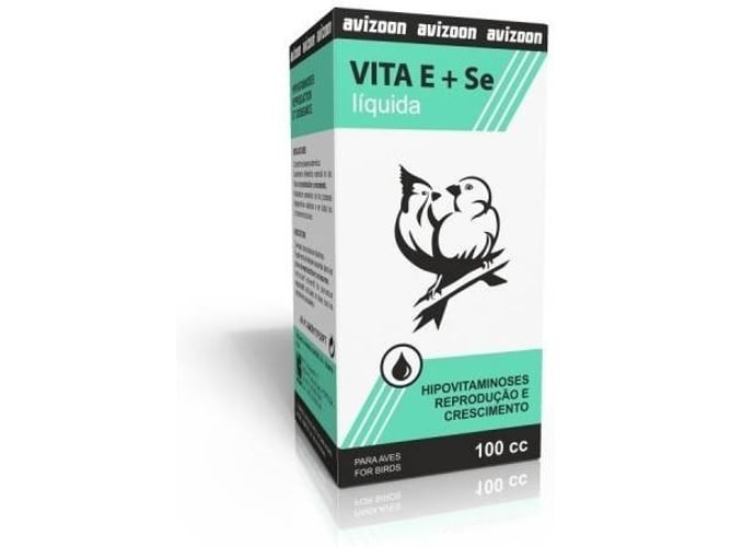 Complemento Alimenticio para Aves AVIZOON Vita E+Se (100ml)