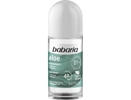 Desodorante Roll-on BABARIA Aloe Vera (50 ml)