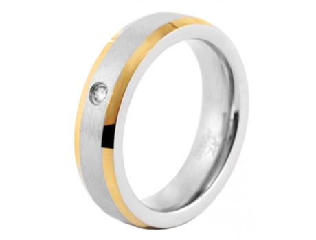 AKZENT Anillo Mujer em Acero Inoxidable – Tam.48 0090