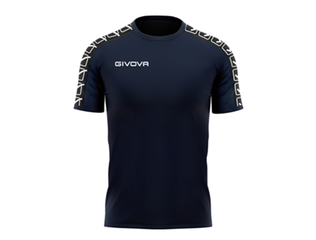 Camiseta para Hombre GIVOVA (2XS - Algodón - Azul)