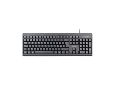 VULTECH KEY-609 teclado USB QWERTY Italiano Negro