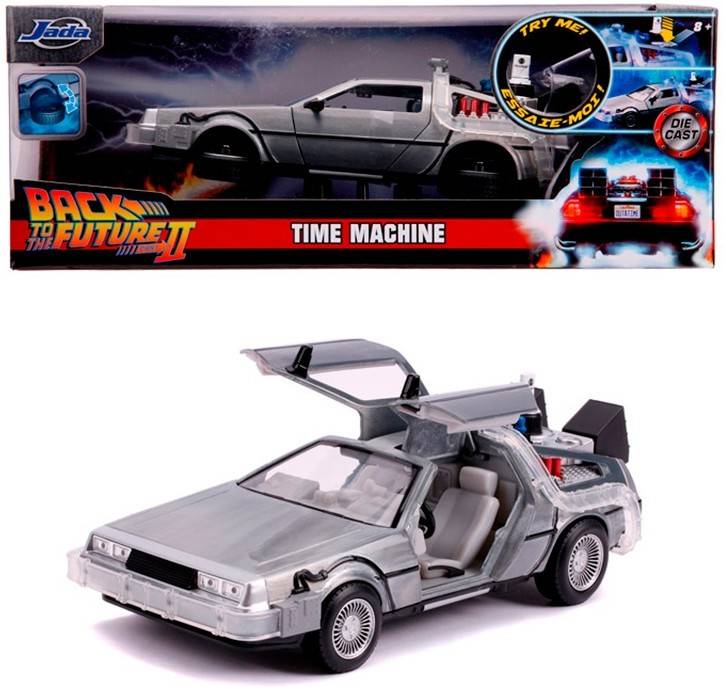 Vehículo JADA DeLorean Regreso al Futuro 1:24 (Edad Mínima: ‍8)